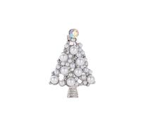 Pearl Brooch European And Style Fashionable Pearl Christmas Tree Brooch Festive Atmosphere Accessory Animal (A, One Size)