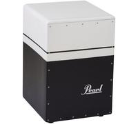Pearl Brush Beat Cajon black and white