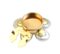 Pearl Button Covers for Women Elegant Cufflinks Clips No Sew Shirt Accessories Jewelry Flower Button Covers for Women Pearls Cufflinks Blouses Shirt