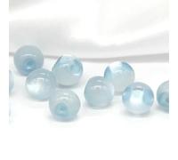 Pearl Buttons, 20pcs 10mm Colorful Cheongsam Resin Jade for Women Dress Handmade Sewing Accessories(No.5)