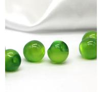 Pearl Buttons, 20pcs 10mm Colorful Cheongsam Resin Jade Pearl Buttons for Women Blouse Shirt Sewing Accessories(No.14)