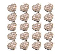 Pearl Buttons, Decorative Faux Multifunctional Ornaments, Faux Pearl Button Embellishment Accessory, for Handicrafts Decoration Shoe Hat Clothes Cuff Women Girls Party Wedding