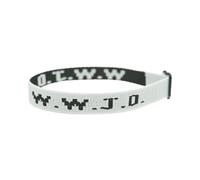 Pearl Clip Earrings Wrist Strap Bracelet Webbing Unisex Bracelet Adjustable Bracelet (White, One Size)