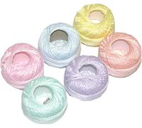 Pearl Cotton Size 12 Thread Sampler Pack Pastel