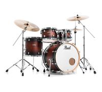 Pearl DMP905/C260 Decade Maple Satin Brown Burst Decade Maple Satin Brown Burst 5-Piece Drum Kit