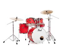 Pearl DMP905/C899 Decade Maple Matte Racing Red 5-piece Drum Kit
