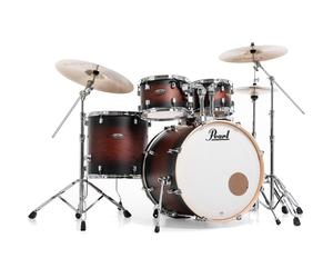Pearl DMP925S/C260 Decade Maple Satin Brown Burst Decade Maple Satin Brown Burst 5-Piece Drum Kit