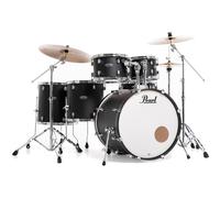 Pearl DMP926S/C227 Decade Maple Satin Slate Black 6-Piece Drum Kit