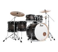 Pearl DMP926S/C262 Decade Maple Satin Black Burst 6-Piece Drum Kit