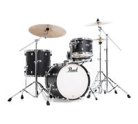 Pearl DMP984/C227 Decade Maple Satin Slate Black 4-Piece Drum Kit