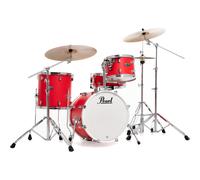 Pearl DMP984/C899 Decade Maple Matte Racing Red 4-piece Drum Kit