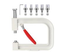 Pearl Drilling Machine - Hand Press Manual Beading Machine,Making Applicator Handmade Rivet Fixing for Jewelry Clothing Decoration Wedding Party Handbag
