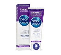 Pearl Drops Strong White Toothpaste, Polished Mint Flavour, Clinically Proven Whitening, Low Abrasion, Daily Use Formula, 75ml