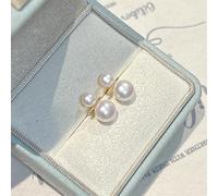 Pearl earrings, freshwater pearls, S925 silver needle, hypoallergenic, light luxury, high-end exquisite earrings