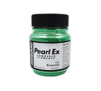 Pearl-Ex Pigment by Jacquard, Creates Metallic or Pearlescent Effect, .5 Ounce Jar, Emerald