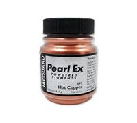 Pearl-Ex Pigment by Jacquard, Creates Metallic or Pearlescent Effect, .5 Ounce Jar, Hot Copper