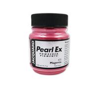 Pearl-Ex Pigment by Jacquard, Creates Metallic or Pearlescent Effect, .5 Ounce Jar, Magenta