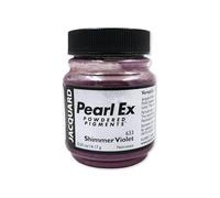 Pearl-Ex Pigment by Jacquard, Creates Metallic or Pearlescent Effect, .5 Ounce Jar, Shimmer Violet