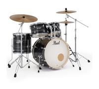 Pearl Export 20 Fusion Drum Kit Graphite Silver Twist