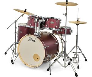 Pearl Export 22" Rock Sat. Scarlet