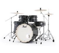 Pearl Export Limited Edition 22 5pc USA Fusion Drum Kit Graphite Slate