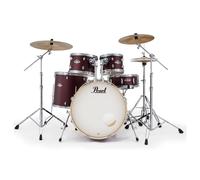 Pearl Export 22 USA Fusion Drum Kit Satin Scarlet