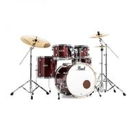 Pearl Export EXX 20" Fusion Drum Kit Black Cherry Glitter