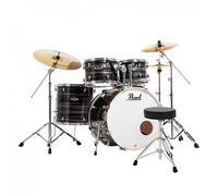 Pearl Export EXX 22 Rock Drum Kit Metallic Amethyst - Includes Free Stool