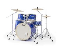 Pearl Export EXX725NBR/C863 Midnight Blue 5d. drum kit with hardware and cymbal set (rock)