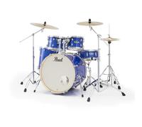 Pearl Export EXX725SNBR/C863 Midnight Blue 5d. drum kit with hardware and cymbal set (standard)