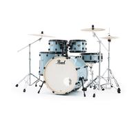 Pearl Export Limited Edition 22 5pc USA Fusion Drum Kit Daphne Blue