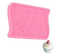 Pearl Fondant Mold, 3D Fondant Silicone Molds Cake Sugarcraft Decorating Moulds Chocolate Gumpaste Molds, Texture Fondant Impression Lace Mold, Cake Embossed Textured Mat