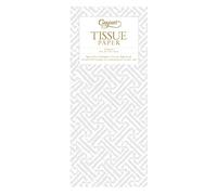 Pearl Fretwork Caspari Tissue Wrap 4 Sheets of 70 x 50 cm Luxury Tissue Wrapping Paper