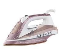 Pearl Glide Steam Iron with Pearl Infused Ceramic Soleplate, 315 ml Water Tank, Anti-Drip and Self-Clean Function, 2600 W, Champagne