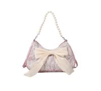 Pearl Handbags for Ladies: Vintage Bow - Tie Cross - Body & Multifunctional Shoulder Bags