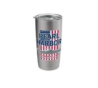 Pearl Harbor A Date That Will Live in Infamy Stainless Steel Insulated Tumbler