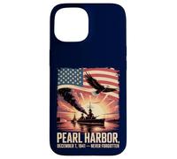 Pearl Harbor, December 7, 1941 Never Forgotten Case for iPhone 15