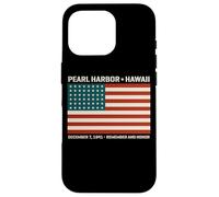 Pearl Harbor Hawaii December 7, 1941 48 Star American Flag Case for iPhone 16 Pro