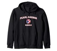 Pearl Harbor Hawaii (HI) Zip Hoodie