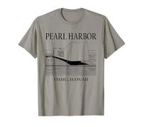 Pearl Harbor Hawaii Minimalist Historic Travel Souvenir T-Shirt