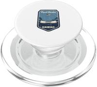 Pearl Harbor Hawaii Vintage Military Memorial Travel PopSockets PopGrip for MagSafe