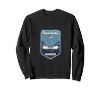 Pearl Harbor Hawaii Vintage Military Memorial Travel Sweatshirt