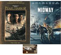 Pearl Harbor & Midway World War II Double Feature 2 DVD Set Includes Battleship Arizona Art Card
