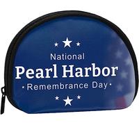 Pearl Harbor Remembrance Day Coin Purse Wallet Women and Girls Cute Fashion Bag Change Pouch Key Holder Women Purse Gift