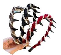 Pearl Headband Artificial Pearl Hairband 3Pcs/Set High Cranium DIY Many Hair Styles Fashion Hair Accessories For Parties And Weddings