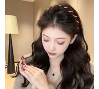 Pearl Headbands for Women, High Cranium Hairband - Decorative Non-Slip Headband with Teeth for Girls Beach Date School Work Dinner Wedding Banquet Bridal Party Occasions