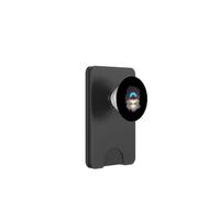 Pearl in the sand and supernova in a glass sphere PopSockets PopWallet for MagSafe