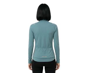 Pearl Izumi Attack Thrm Long Sleeve Jersey Blue XL Woman XL Arctic / Nightfall