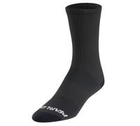 PEARL IZUMI Men's Transfer 7" Sock, High Performance Cycling Socks, Secure & Smooth Fit, Moisture Wicking, Black, Large