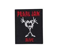 Pearl Jam Alive Small Patch Badge Embroidered Iron on Applique Souvenir Accessory
